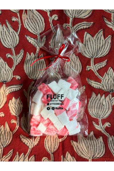 Mini Marshmallows Treats - Candy Cane